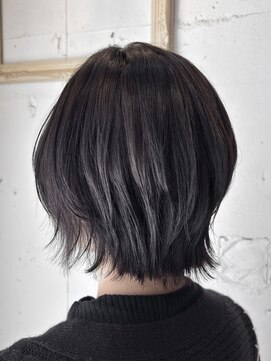 サロン ド ソーホー 蕨(Salon de SOHO) ◎レイヤーボブ×ダークグレー◎【中川 史菜】