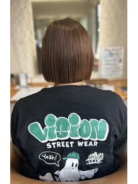 ヘアメイクアモーレ 光の森店(Hair Make Amore) ボブ×美髪再生