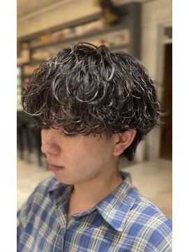 ハングアウト(Hangout) 那覇　シャドウパーマ　波巻きパーマ