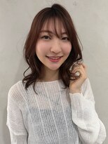 カーム(calm)&nbsp;イメチェン/ピンクベージュ/アンブレラカラー/前髪/鹿島田