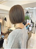 抜け感ナチュラルボブ