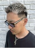 ハイトーンメッシュ×メンズショート