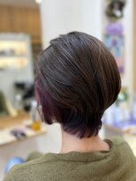 ヘアアンドフェイス マリィファースト(Hair&Face Marry First)&nbsp;ショートボブ/インナーピンク