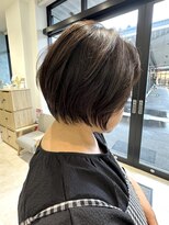 カシータフロル 岐阜店(Casita flor)&nbsp;岐阜ショートボブ白髪ぼかしショートカット30代40代50代/北方