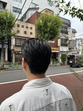 アーカイブトウキョウ 東京駅グランスタ八重洲店(Archive Tokyo) 東京駅/八重洲/理容室/メンズサロン/ナチュラルバック
