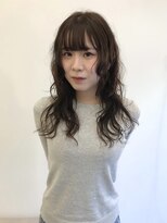 ワビ(wabi)&nbsp;レイヤーパーマ×明るめベージュ