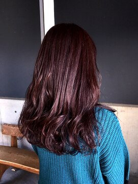 ナトゥーラ 岐阜(Natura) ダークピンクブラウンツヤカラー☆