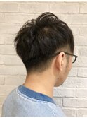 クセ毛っぽいナチュラルメンズパーマ