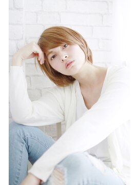 ヘアーアンドスマイル バル(hair&smile Baru) ハイトーンハイライトボブ