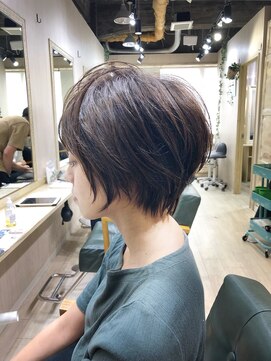 ヘア レスキュー カプラ(hair rescue kapra) 【kapra】安倍美絵　エアリー小顔ショート