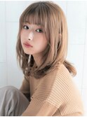 《calico》ことりベージュ*毛先パーマ*大人かわいいフレンチボブ