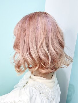 マティーナ ヘアー 池袋(Matina hair) ☆コットンピンク×アプリコット☆