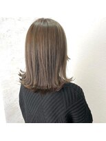 シエル 立川店(CIEL) 【CIEL×久光】シルバーベージュ×外はねロブ