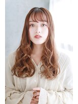 ラクシア(LUXIA)&nbsp;シースルーバングのミックスカール