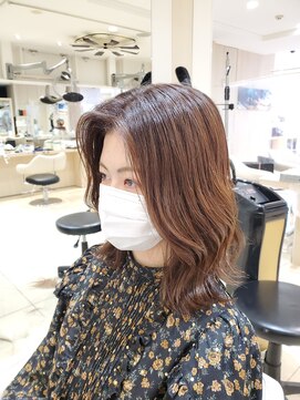 アッシュ 日吉店(Ash) 韓国風ミディアムボブ