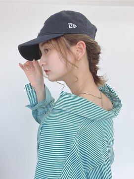 シェルター バイ トウキョウ(Shelter by TOKYO) キャップ/カジュアルアレンジ