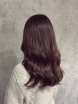 ブロッサム 東久留米店(Blossom) 艶髪/ピンクバイオレットカラー/髪質改善/ブリーチなしカラー