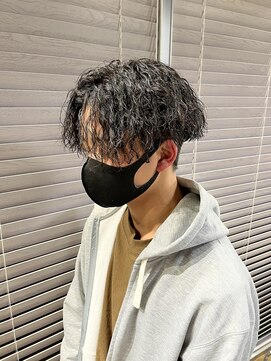 ピープスアンドスー 表参道 渋谷(Peeps&Suu.) メンズカット　パーマ　ツイスト　スパイラル　ツイスパ