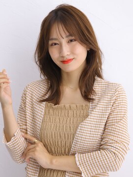 ヘアーサロンソシエ 錦糸町店 ラフミディアム/外はね[錦糸町/錦糸町駅/髪質改善]