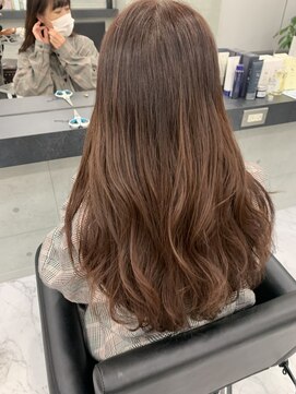 エンディアリング 東銀座(Endearing) 韓国風ヘアロング髪質改善トリートメント巻き髪ゆるふわ東銀座