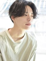 ディッセンバー 神宮前(December)&nbsp;ニュアンスパーマ×センターパート