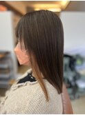 ツヤサラストレート