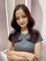 ボタン シブヤ(VOTAN SHIBUYA) 暖色レッド韓国ヘア