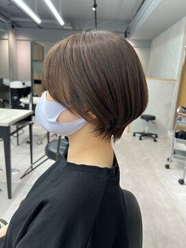 ルネ 北千住(Renee) アッシュベージュ_ショートボブ_マニッシュショート