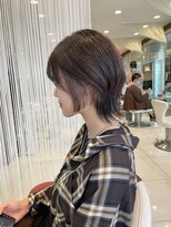 ヘアメイク アース 秋田仁井田店(HAIR & MAKE EARTH) ウルフイヤリングカラー