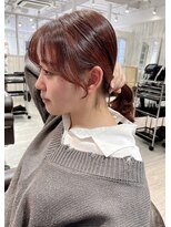 レイラバイアフロート 吉祥寺(Lila by afloat)&nbsp;フェイスレイヤー/レッドブラウン/韓国ヘア