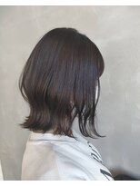 イキプラスディードットログ 大和八木駅前店(ikii+D.Log) 暗髪 アッシュブラック 外ハネロブヘア 橿原 奈良 大和八木