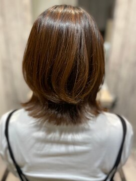 エヌアンドエー せんげん台店(N&A) 外ハネくびレイヤー×ハイライト