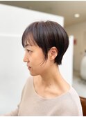 ナチュラルショートボブ