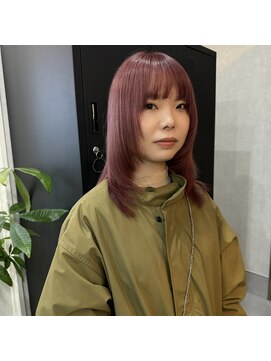 スターク(stark) レイヤースタイル/レイヤーカット/ピンクベージュ/姫路