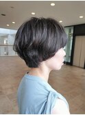 丸みショート/ショートカット/ショートヘア/20代/30代/40代
