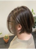 【Lee十三hana】インナーカラーベージュ