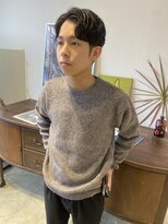 ヘアーアイストゥーレ(HAIR ICI TRE) メンズパーマ　ニュアンスパーマ　アップバング
