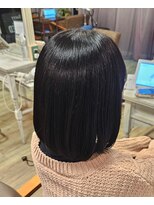 ヘアアトリエ ナイン(hair atelier nine) メルティーカラー/似合わせカット/ウェーブミディアム/福島市