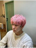 ネオセンターパート×ライトピンク