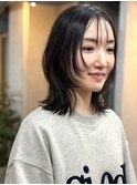 外はねレイヤー/顔まわりレイヤー/シースルー/たまプラーザ