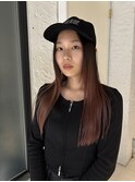 グラデーションピンクカラー
