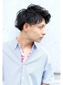 【marfe】メンズショート＿メンズパーマ＿フェザーショート