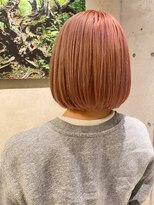 レジュアル(RESSUAL)&nbsp;ハイトーンケアブリーチピンクベージュボブ