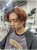 波巻きパーマ/メンズウルフ/マッシュ