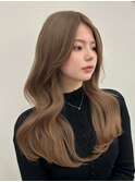 韓国ヘア/韓国スタイル/縮毛矯正/髪質改善/レイヤーカット