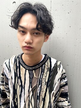 グリーン 登戸(green) 【green登戸】センターパート/メンズパーマ