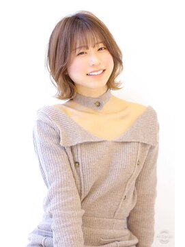 オーロ 塚口店(ORO) 外ハネくびれボブヘアスタイル