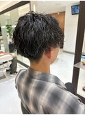 スパイラルパーマ