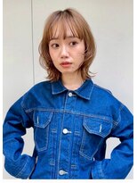 ヒュー 広島(HEW)&nbsp;20代30代顔周りふんわりミディアムヘア