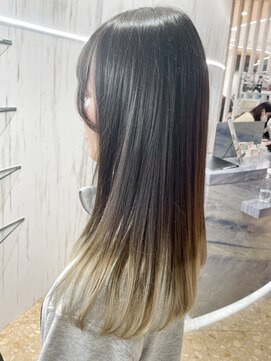 アース 千葉店(HAIR&MAKE EARTH) グラデーションカラーベージュ